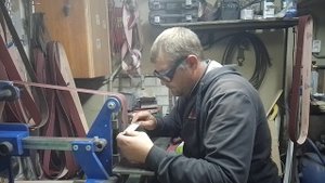 Процесс производства клинка