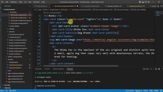 #49: How to Display Data in Angular Material Card | Angular mat card смотреть онлайн