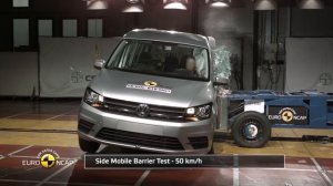 Euro NCAP Crash Test of VW Caddy 2015