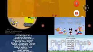 Samsam, Breaking The Bank, Mickey Mouse Clubhouse, Minion Rush and Angry Birds credits remix