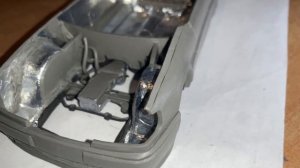 Сборка Mercedes W124 500E BRABUS из ПЛАСТИЛИНА!