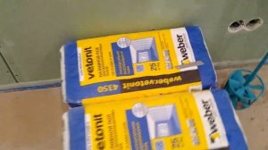 Звукоизоляционные полы по технологии Weber Vetonit с использованием наливного пола 4350.