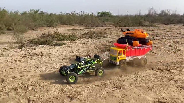 Land And Water RC Car vs Wltoys 12427 | Remote Control Car | RC Cars