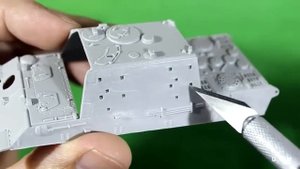 Обзор и сборка JagdTiger Trumpeter 1:72