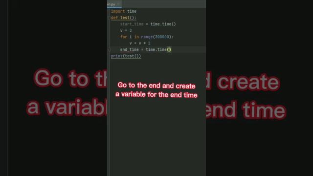 How to get time of a Python program's execution