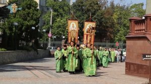 Литургия и Крестный ход в День памяти перенесения мощей св. блгв. кн. Александра Невского.