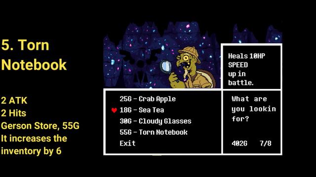 All Undertale Weapons and Locations смотреть онлайн