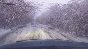 Трасса Красный луч - Дебальцево 02.2024 год