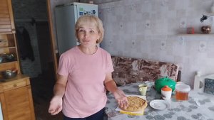 Жизнь в Деревне/Пирог с Яблоками/Тесто на Кефире без яиц/