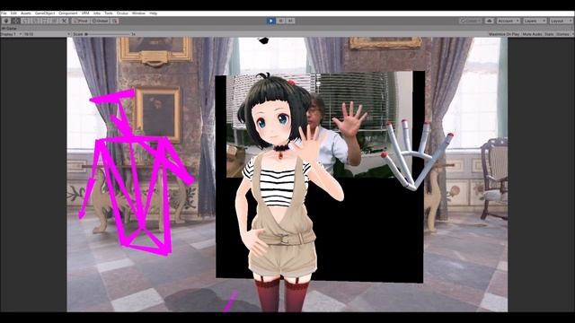 Testing ThreeDPoseTracker And MediaPipe (USB Cam Motion Capture And Hand Tracking), Created In Unit