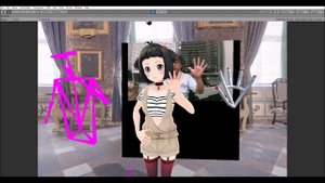 Testing ThreeDPoseTracker and MediaPipe (USB cam motion capture and hand tracking), created in Unit