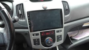 Магнитола LeTrun на Kia Cerato 2009 года