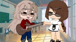 Клип🌹А.Ш💜 мелкая с гитарой. Gacha Club Гача клуб