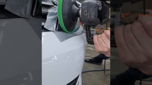 Подготовка фар под нанесение бронепленки.