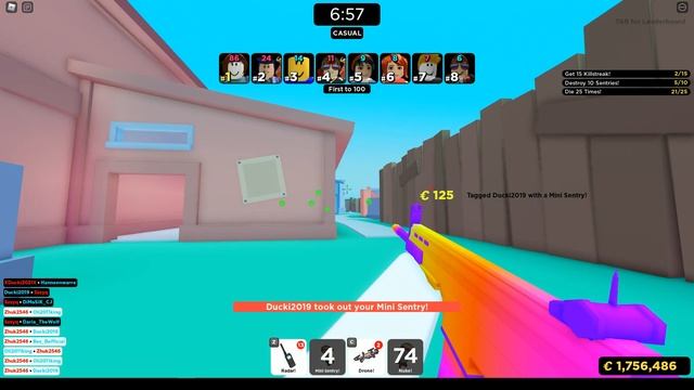 Самая крутая база в Roblox Peintball - Вторая локация смотреть онлайн