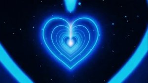 ГОЛУБОЙ ТИК ТОК ФОН  С СЕРДЕЧКАМИ