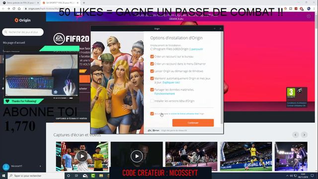 COMMENT TÉLÉCHARGER FIFA 20 SUR PC [Tuto fr 2022] [Démo] смотреть онлайн