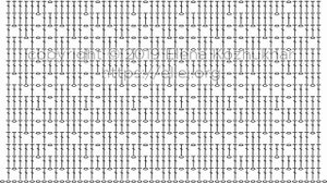 30 геометрических филейных узоров крючком • Схемы • Ellej