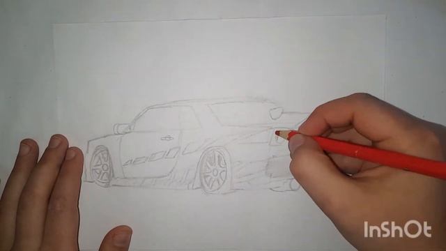 как нарисовать nissan gtr skyline из форсажа смотреть онлайн