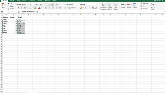 Excel for Beginners | Chapter-6 Excel Formula If, And, Or | 4 Min MS Excel course
