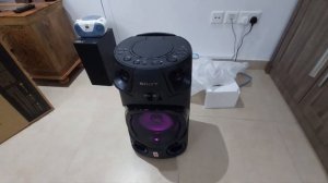 Sony MHC V13 unboxing & review