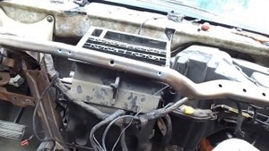 крайслер вояжер 2001 года  РЕМОНТ заслонки печки