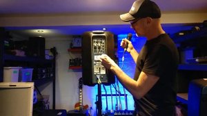 Behringer B112W quick set up for customers of Northern Beaches PA Hire