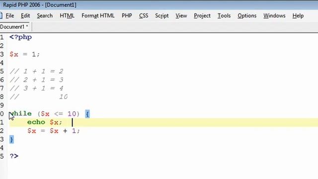 PHP 13 While and Do While Loops смотреть онлайн