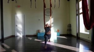 Aerial Yoga Warm Up Vinyasa Sequence