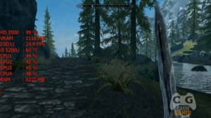 Skyrim Special Edition Gameplay Intel HD Graphics 5500 Intel Core i5 5200U #230