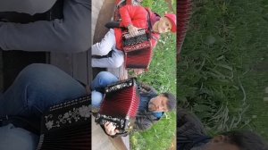 гармонист Павел Бузин, парк Кузьминки 9 - Мая