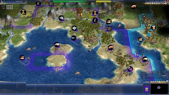 Civilization 4 (Rhye's and Fall: Dawn of Civilization - Carthage) (4) - Fun with the Huns! смотреть онлайн
