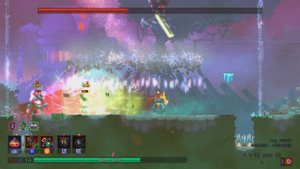 Dead Cells экспертный (прохождение) десница короля. тронный зал. три стволовые клетки