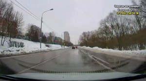 Движение с максимальной разрешенной скоростью по Ратной улице