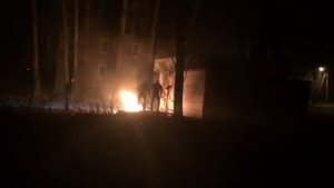 Пожар в магазине в районе ТЭЦ в Благовещенске