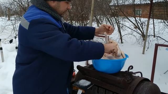 Курица горячего копчения, рецепт проще-простого.