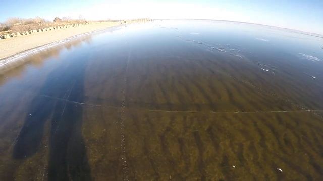 прозрачный лёд на Волге смотреть онлайн