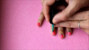 Делаем детский маникюр КЛУБНИЧКА ? Красим ногти ? Making children's manicure Strawberry