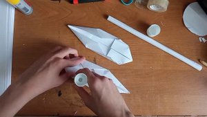 Как сделать DIY Копьё Индейца из бумаги.