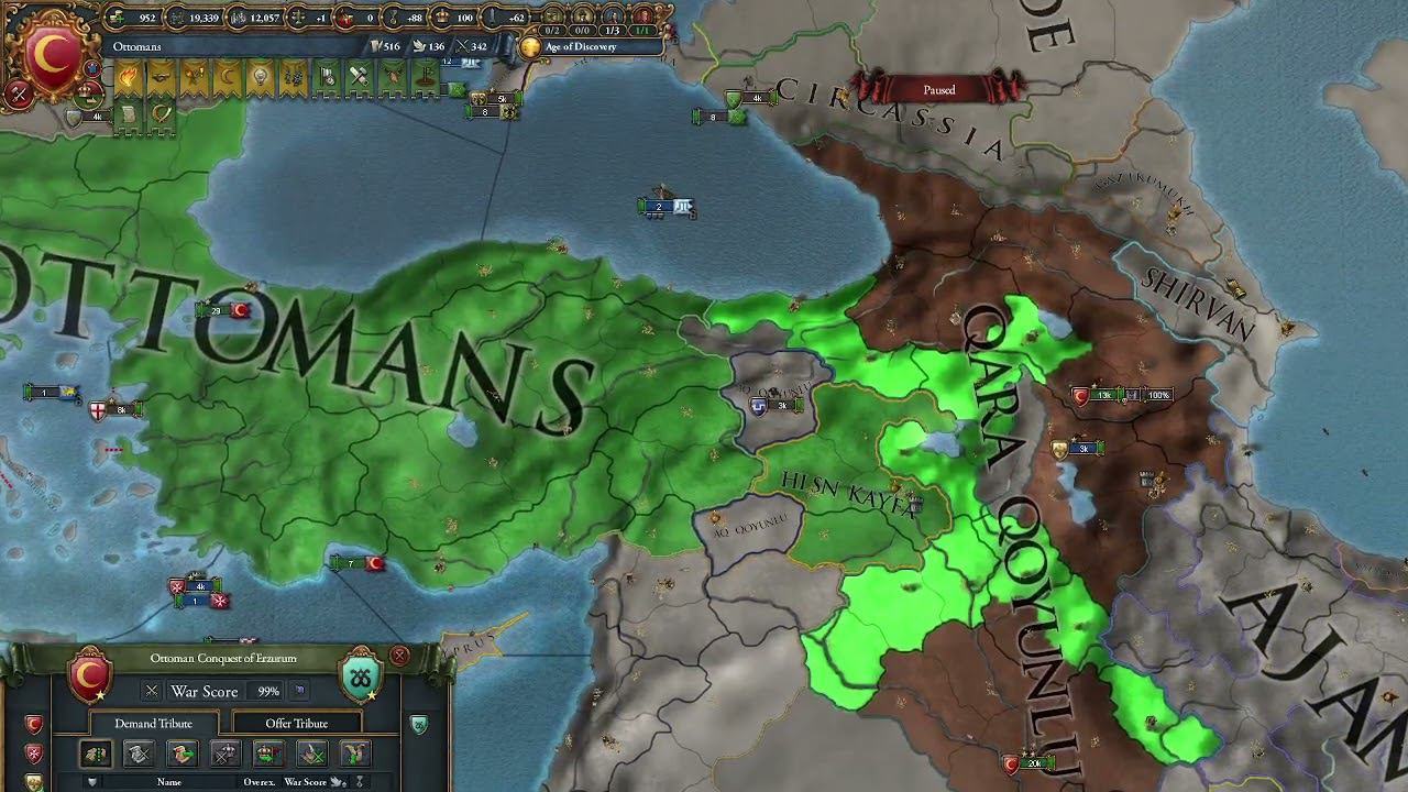 Europe Universalis IV 1.34.5 Casual ottomans часть 4.