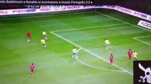 Quando Ibrahimovic e Ronaldo si scontrarono Svezia Portogallo 2-3