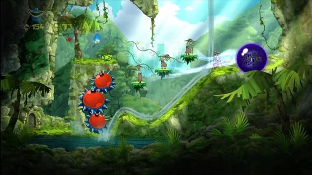 Rayman Origins Gameplay - Part 1 смотреть онлайн