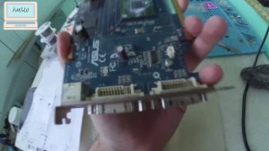 Прожарка видеокарт AMD Radeon hd5570,  asus 7600gt, palit 9800gt