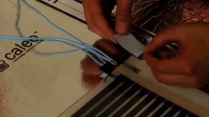 Видео-инструкция по установке тёплого пола Caleo