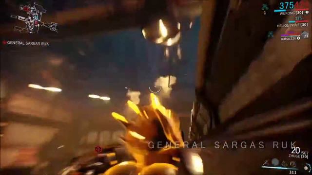 Warframe 227 Sortie "Cryogenic Leakage" Assassination General Sargas Ruk vs Double WUKONG смотреть онлайн