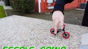 BMX Finger Basic Backpeg, Lucky, Feeble, and Crooked Grind Tricks | BMX Finger tutorials | Tech Dec