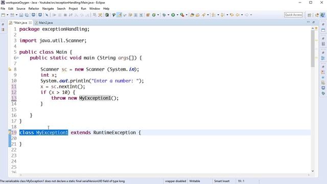 Java Exception Handling 9 - More on throws Keyword (Bangla | বাংলা) смотреть онлайн