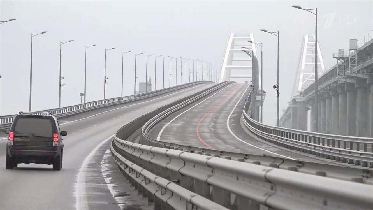 Еще один этап восстановления Крымского моста завершен