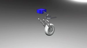 Ил-2 Модель основной стойки шасси