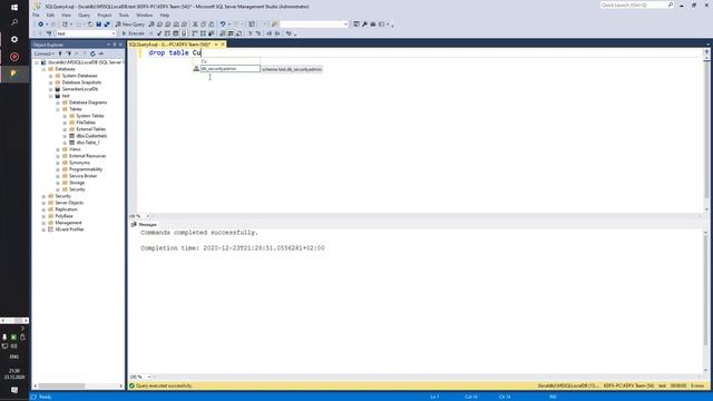 T-SQL - Создание и удаление таблиц - 6 смотреть онлайн